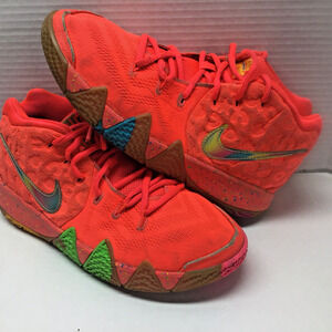 Nike Kyrie 4 Lucky Charms Cereal Pack - Size 6.5Y / Women 8 Bright Crimson Red